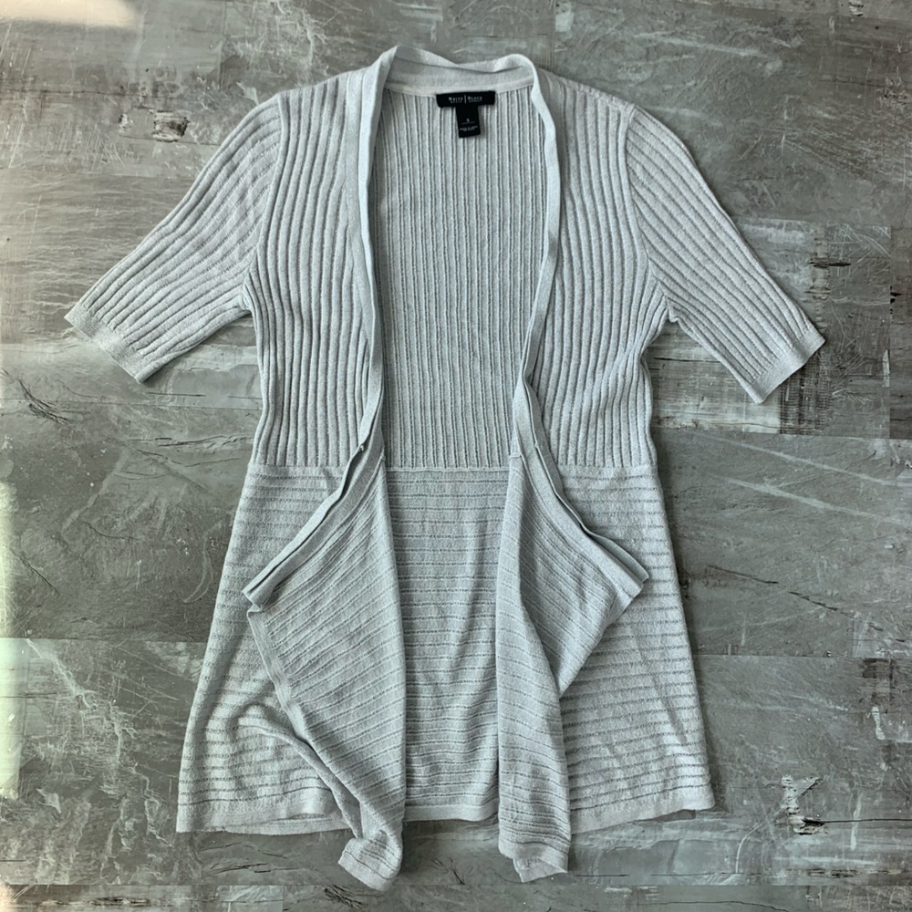 Silver sparkle cardigan